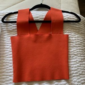 Orange tank top Seek the Label